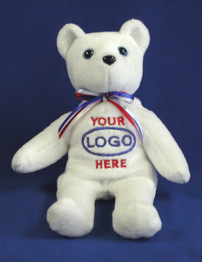 Order a custom logo bear for your corporate promotion or event. We are an ASI supplier. Distributor orders are welcome.