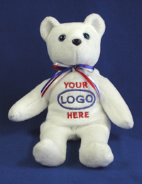 Your Logo Here Bear. Promotional Logo Bears from LogoBears.com.